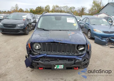 2017 Jeep Renegade Trailhawk 4X4 from USA, damaged, VIN ZACCJBCBXHPF69799